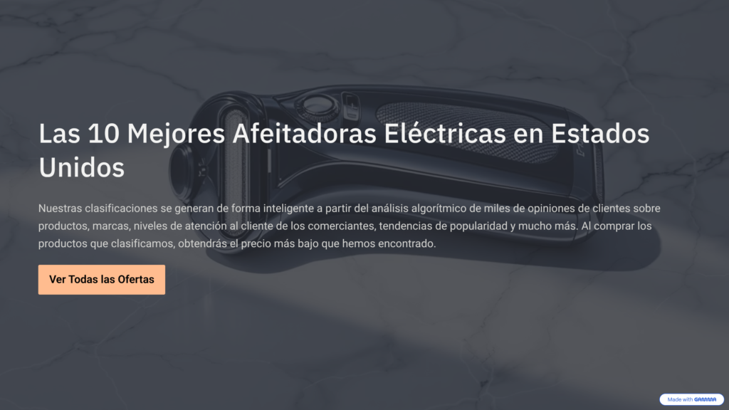 1 Las 10 Mejores Afeitadoras Electricas En Estados Unidos 1024x576