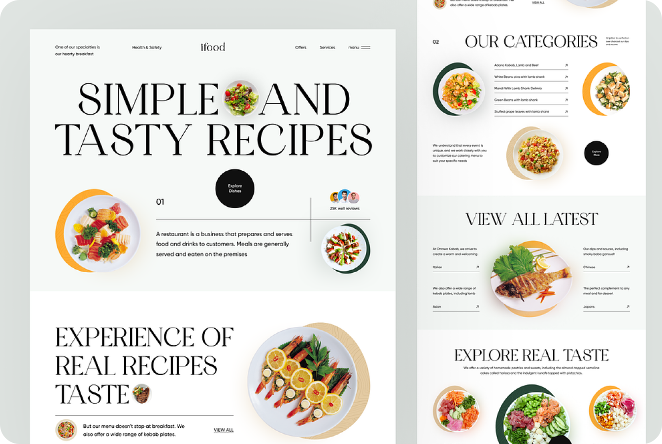 PortFolio Details Black Theme Creative Image